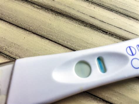 blue dye faint positive pregnancy test